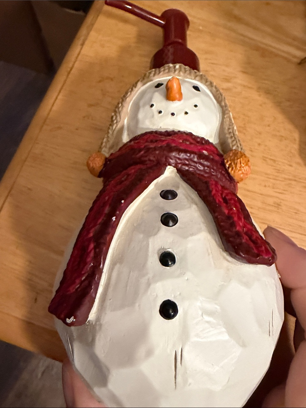 snowman dispenser